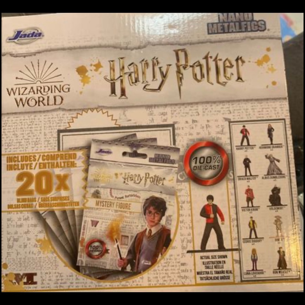 20 Harry Potter Die-Cast Nano Metalfigs